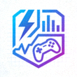 极速电竞预测网页脚发光电竞Logo